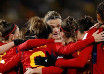 Spain womens football team in worldcup