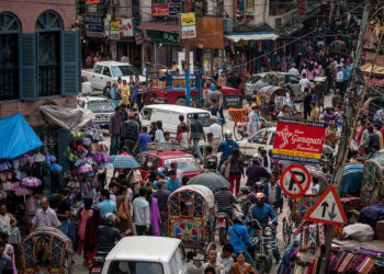 Busy streets