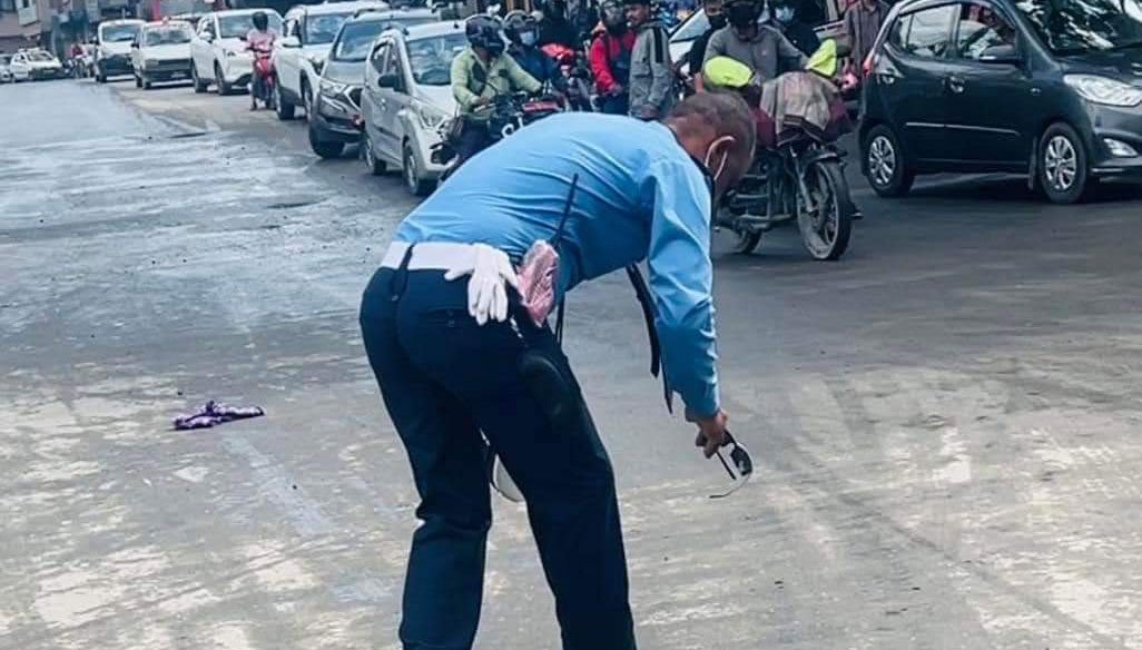 Rai was arrested on the charge of beating the traffic police