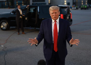 Former President Donald Trump Surrenders To Fulton County Jail In Election Case