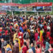 Devotees visiting Machhenarayan Temple