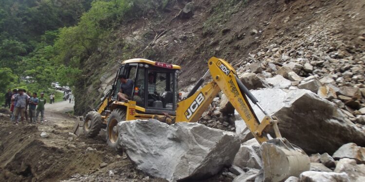 Mechi Highway disrupted
