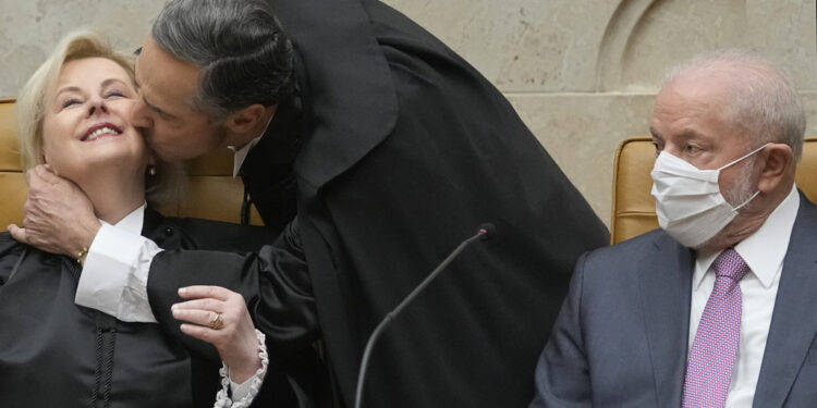 Roberto Barroso, Rosa Weber, Luiz Inacio Lula da Silva