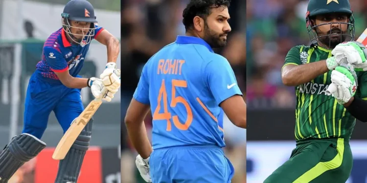 Nepal vs India vs Pakistan in Asia Cup