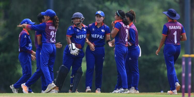 Women nepali cricket nepal