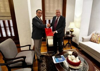 Colombo MP Dr. Visits Sri Lankan President Wickremesinghe