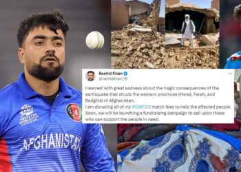 Earthquake in Afghanistan, cricketer Rashid Khan announced support
