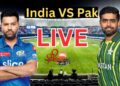 India vs pakistan world cup 2023 cricket F