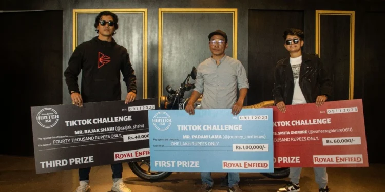 The winner of 'Hunter Tik Tok Challenge' got Rs 1 lakh in cash