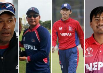 Who is the coach of Nepali cricket A? These are the possible names