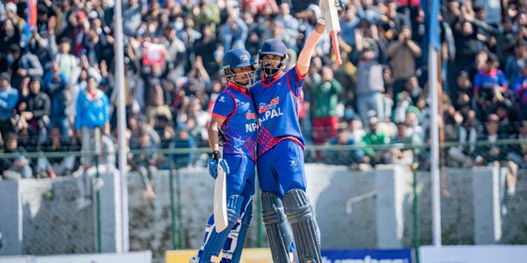 Anil Sah scored a half century in 19 balls