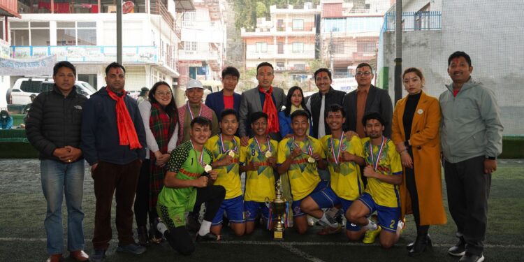LBRYC Triumphs in 2nd Ramechhap Cup Futsal Tournament, Akhil Krantikari Claims Second Place