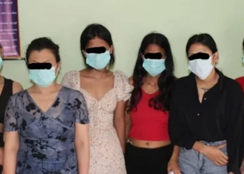 15 women arrested for teasing boys and doing immoral activities from Thamel