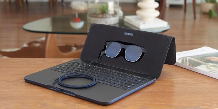 A laptop without a screen is public