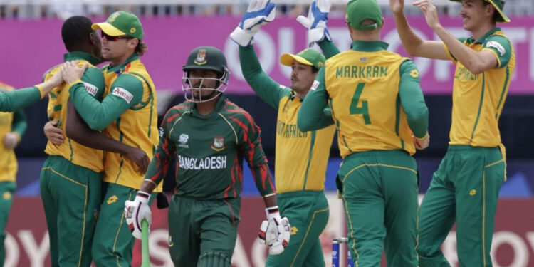 ICC T 20 World Cup Cricket South Africa beat Bangladesh