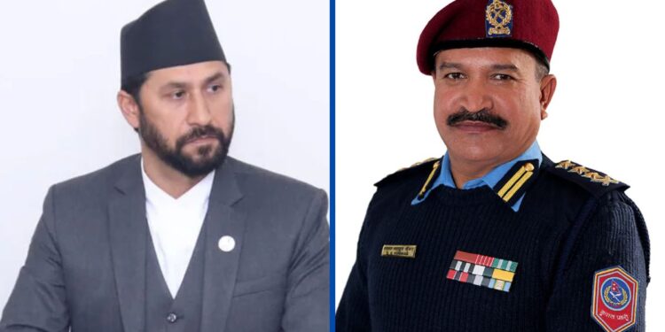 Ravi Lamichhane, Deputy Prime Minister, Home Minister, resignation, government, National Independent Party, corruption, IGP Basant Bahadur Kunwar, Prime Minister Dahal