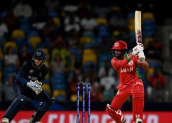 Oman Sets Modest Target of 110 Runs Against Namibia in ICC T20 World Cup