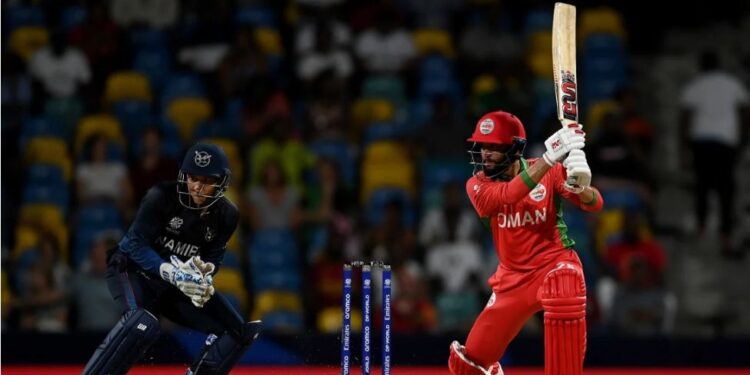 Oman Sets Modest Target of 110 Runs Against Namibia in ICC T20 World Cup
