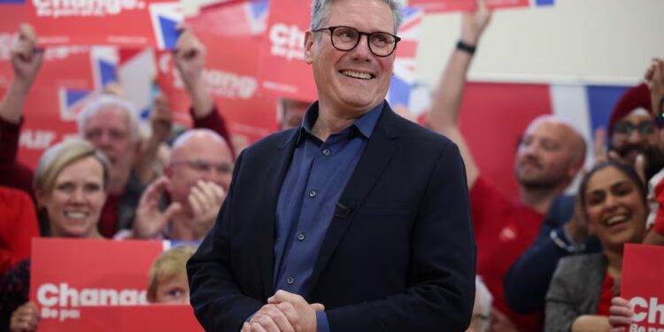 Britons Vote In Election Expected To Propel Labour To Power