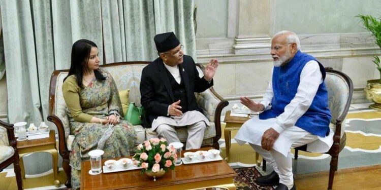 Nepal Sarkar On Modi Path