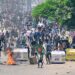 Protesters Burned Several Government Buildings In Banglade Police