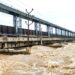 Saptakosi River, water level, Kosi Barrage, cusecs, monsoon rains, floodgates, embankment, Dharan, Amit Yadav