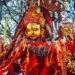 Wishing For Happiness And Prosperity. There Is A Popular Belief That If A Person With Sin In His Heart, A Pregnant Woman Sees The Goddess, It Will Bring Bad Luck.